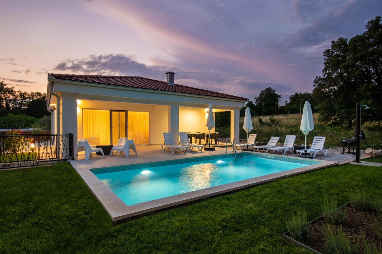 Villa Destiny Nedescina, Istrien, Kroatien Exterior foto